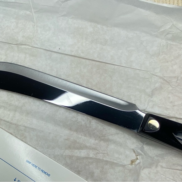 VTG CUTCO 2004 NEW CLASSIC BUTCHER KNIFE STRAIGHT EDGE #1722 KD USA - Picture 15 of 16